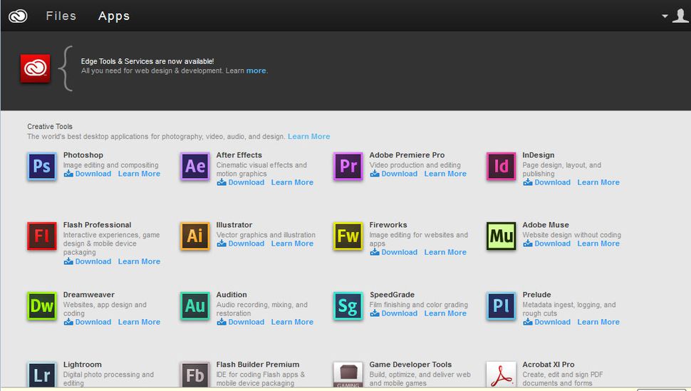 Adobe creative cloud free download pc